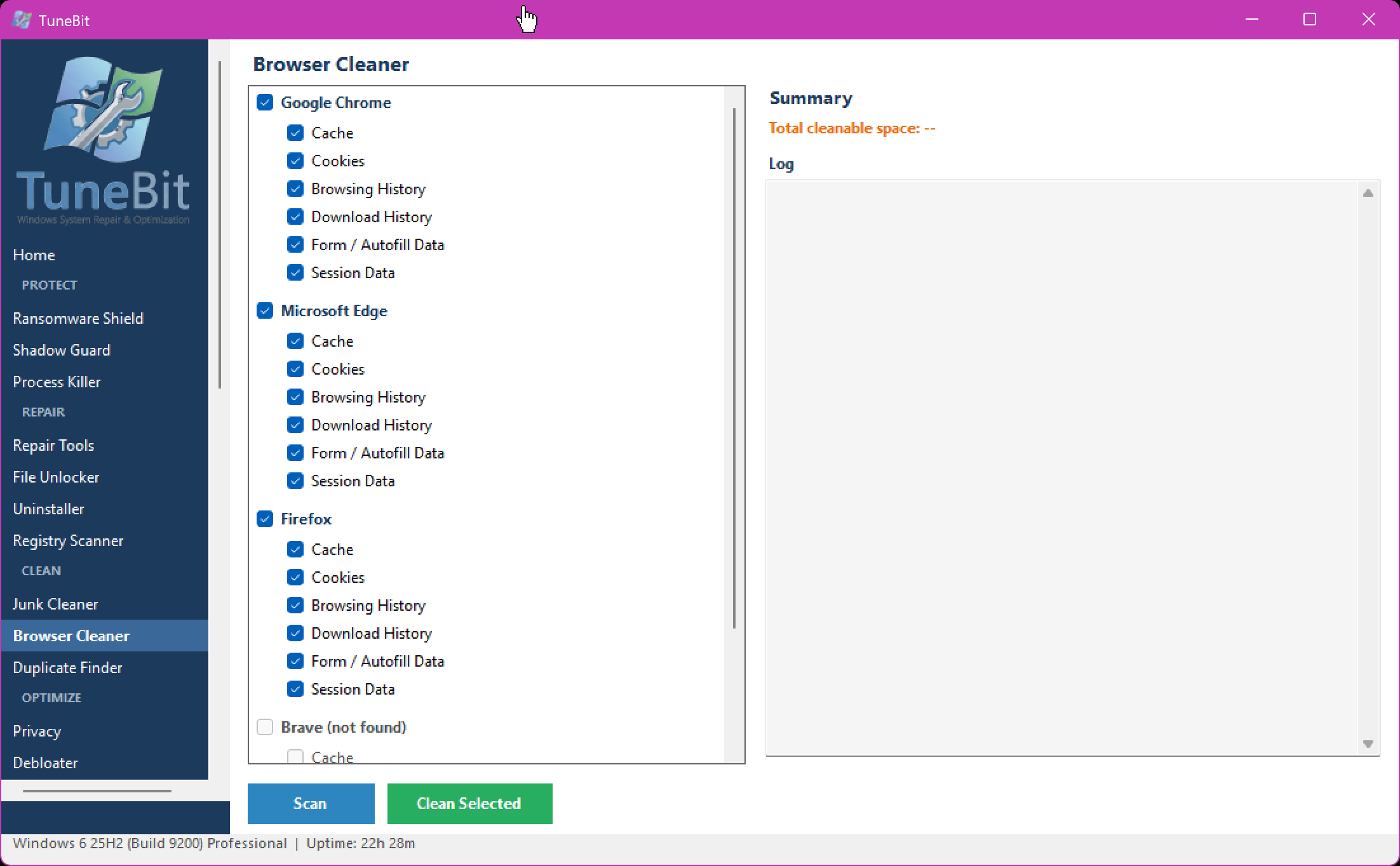 Browser Cleaner